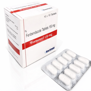 WORMENTEL 150 MG TABLETS  ( Human Use Only)