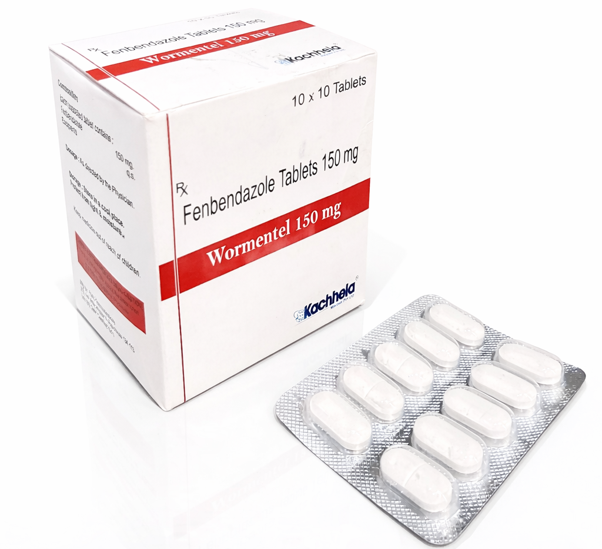 WORMENTEL 150 MG TABLETS ( Human Use Only)