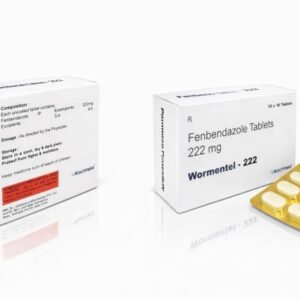 WORMENTEL 222 MG TABLETS ( Human Use Only)