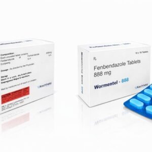 WORMENTEL - 888 MG TABLETS