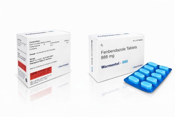 WORMENTEL - 888 MG TABLETS