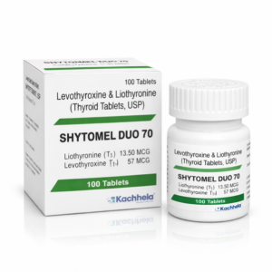 SHYTOMEL DUO 70 MCG TABLETS