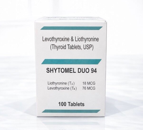 SHYTOMEL DUO 94 MCG TABLETS