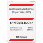 SHYTOMEL DUO 47 MCG TABLETS
