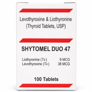 SHYTOMEL DUO 47 MCG TABLETS